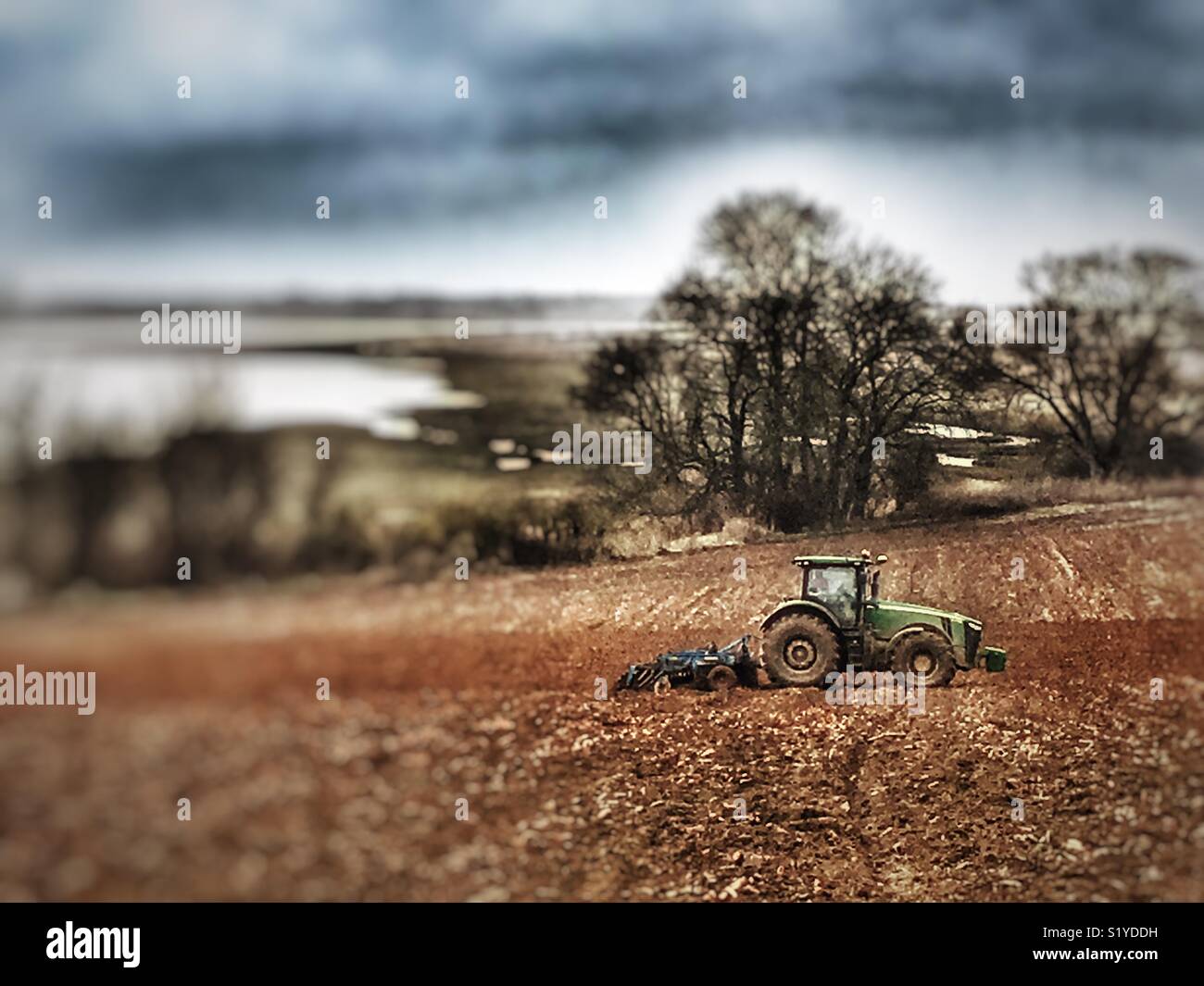 Agricoltura britannica Foto Stock