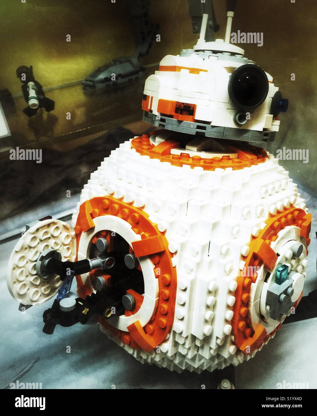 Lego BB8 figura Foto Stock