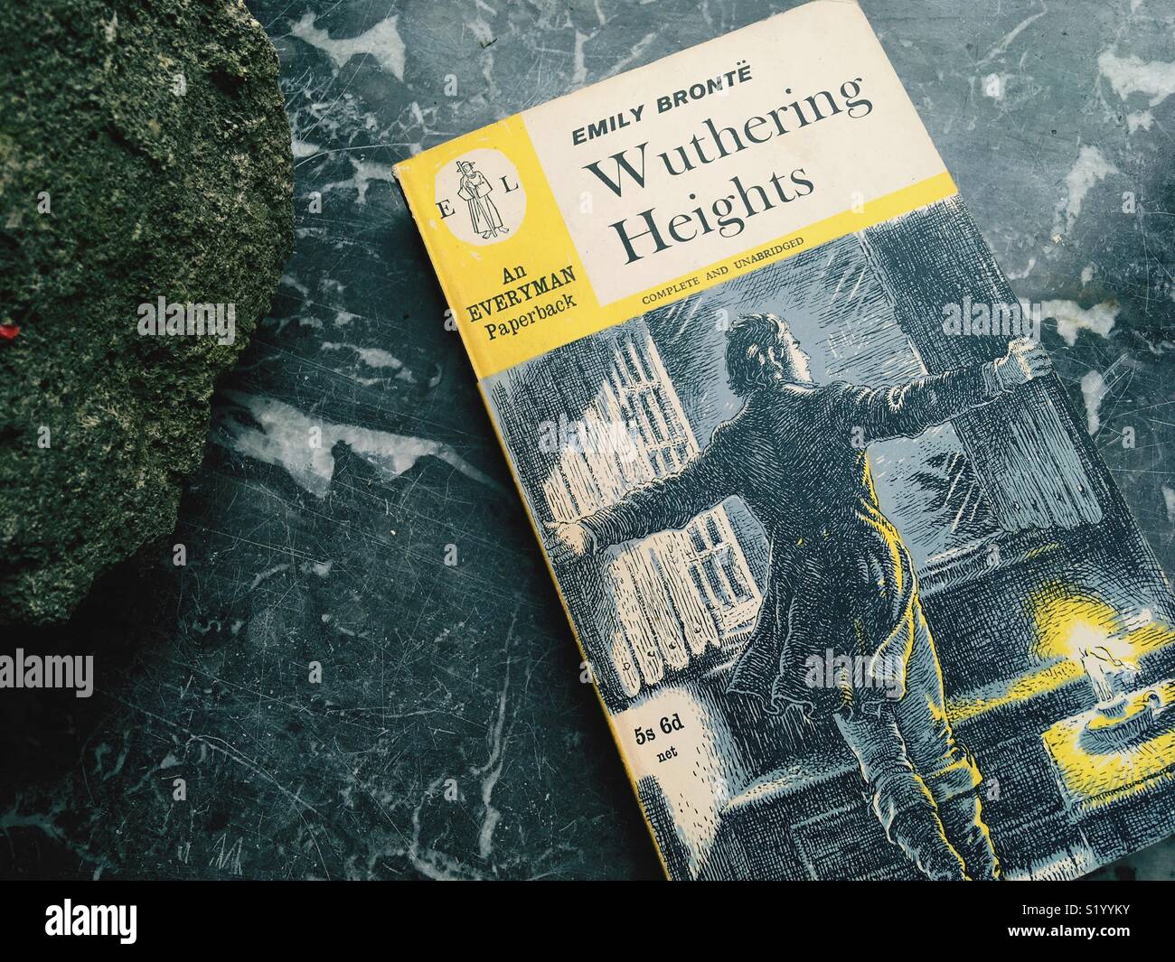 Wuthering Heights paperback Foto Stock