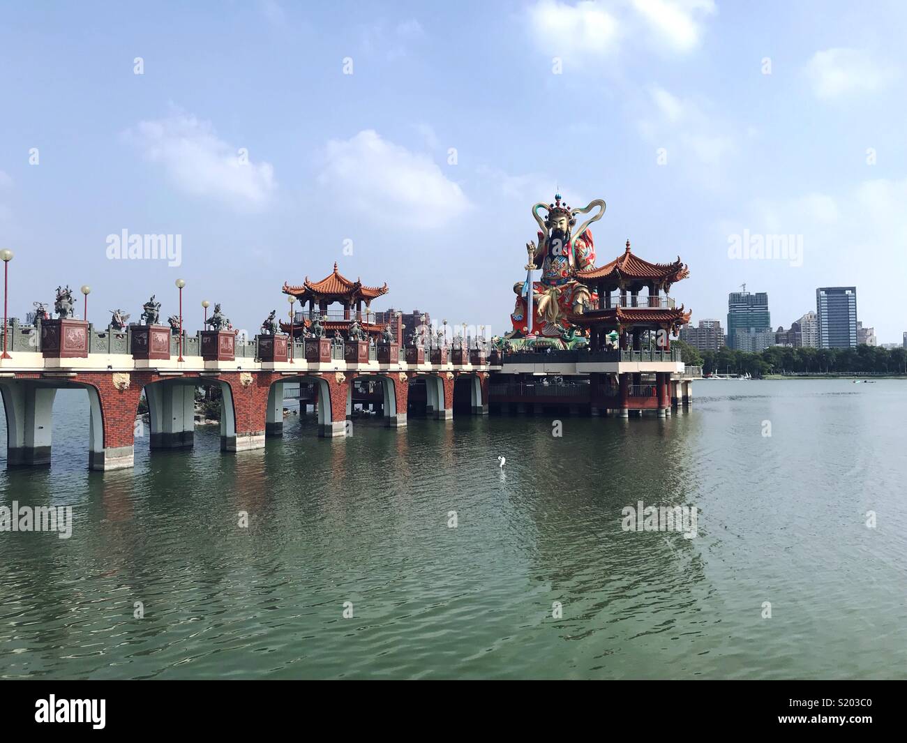 Kaohsiung Taiwan - Immagine stock catturata con smartphone