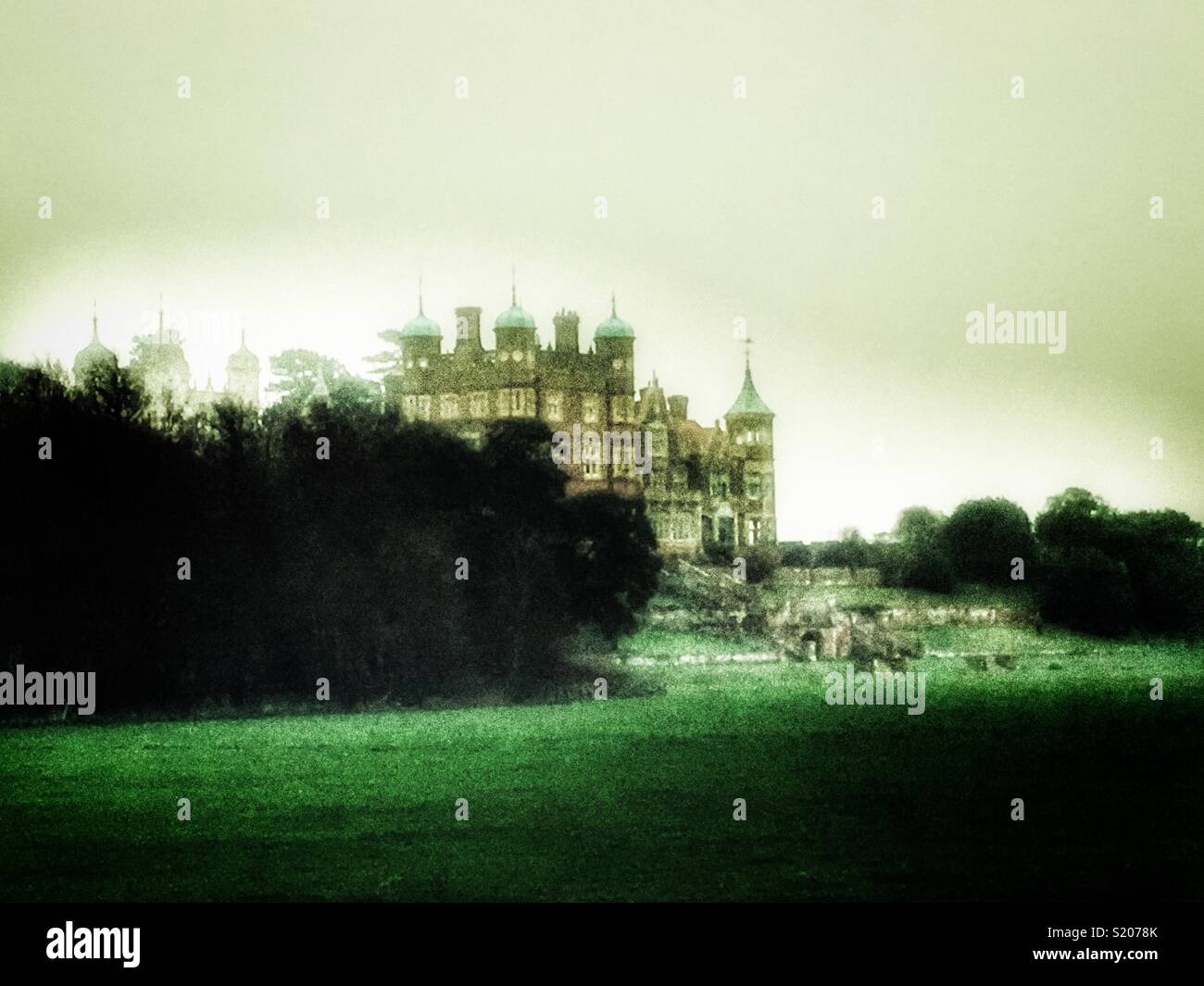 Bawdsey Manor dove nel 1937 Robert Watson-Watt ha contribuito a sviluppare il radar e nel 1940 RAF Bawdsey divenne il primo nel mondo operativo stazione radar e utilizzato nella Battaglia di Bretagna. Foto Stock