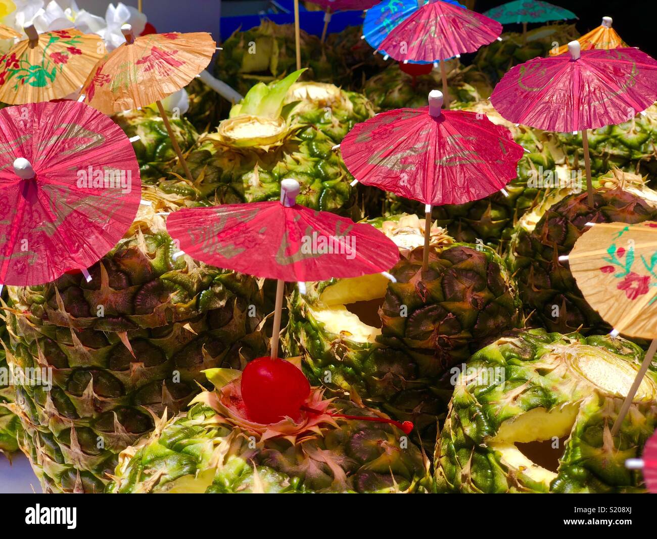 Delizia tropicale - Immagine stock catturata con smartphone