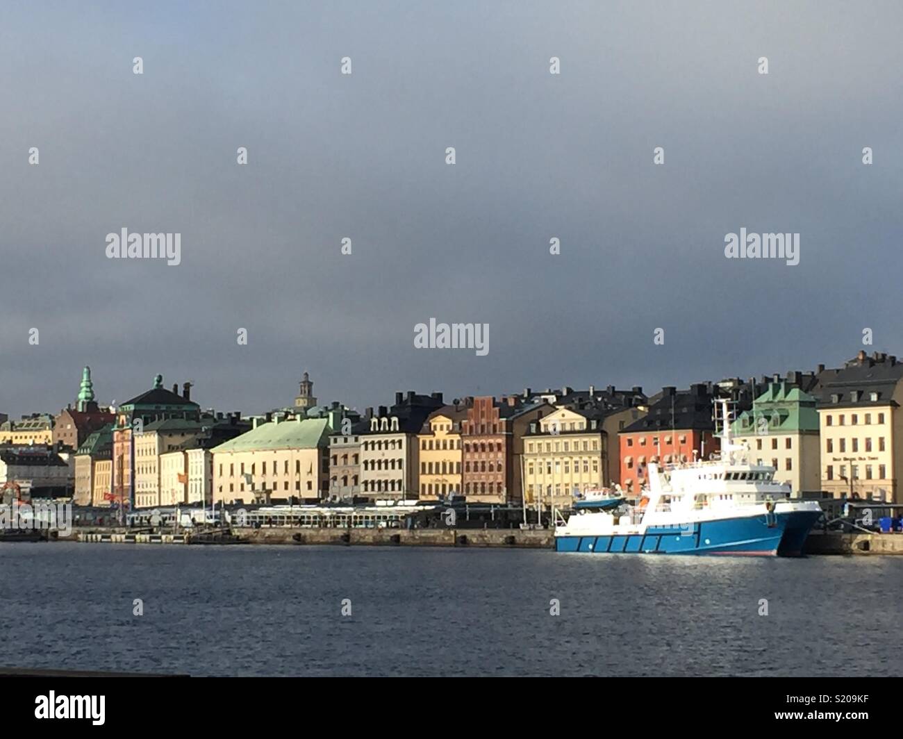 Città vecchia di Stoccolma, Svezia. - Immagine stock catturata con smartphone