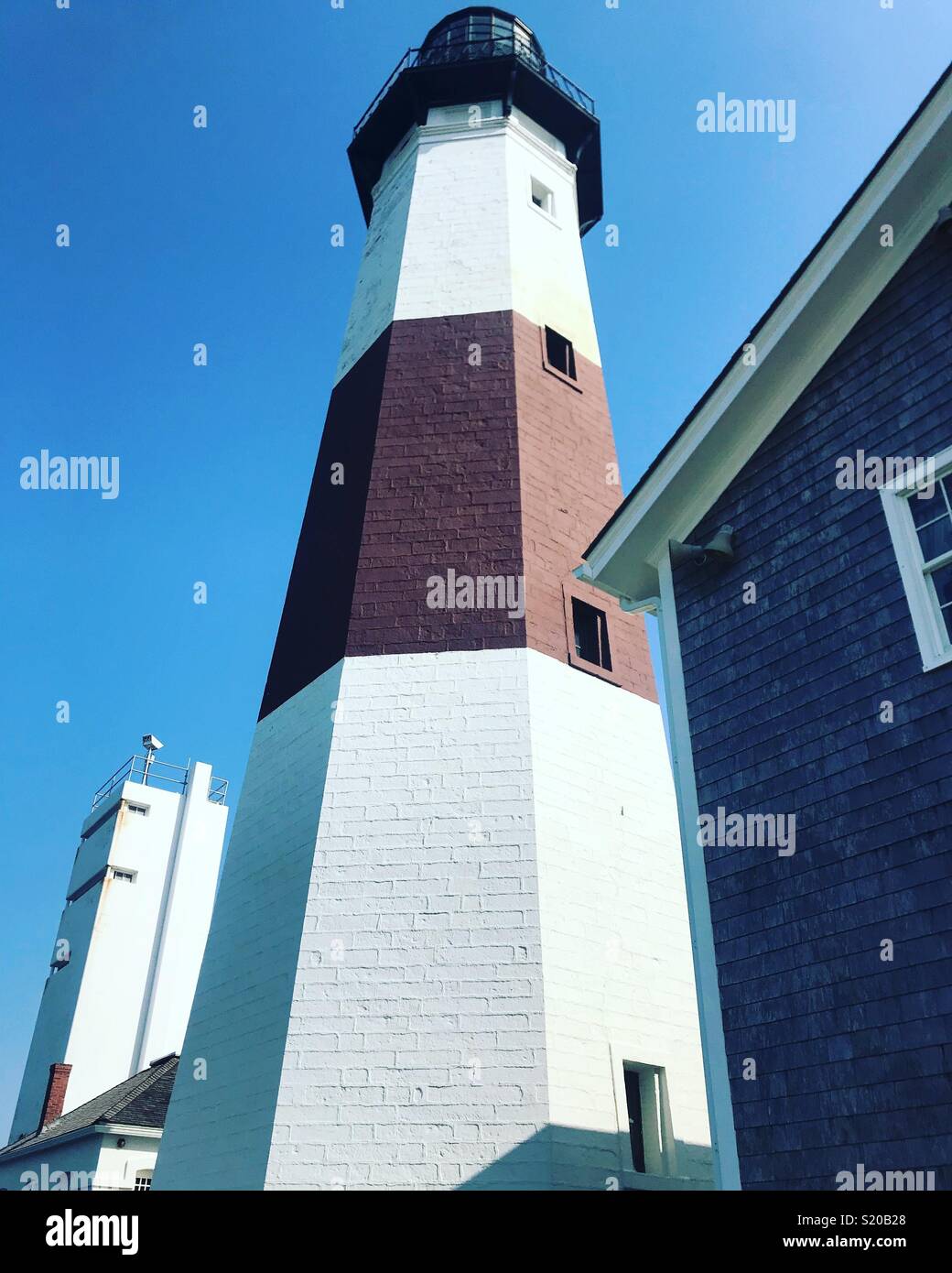 Montauk Lighthouse, Aprile 2018 Foto Stock