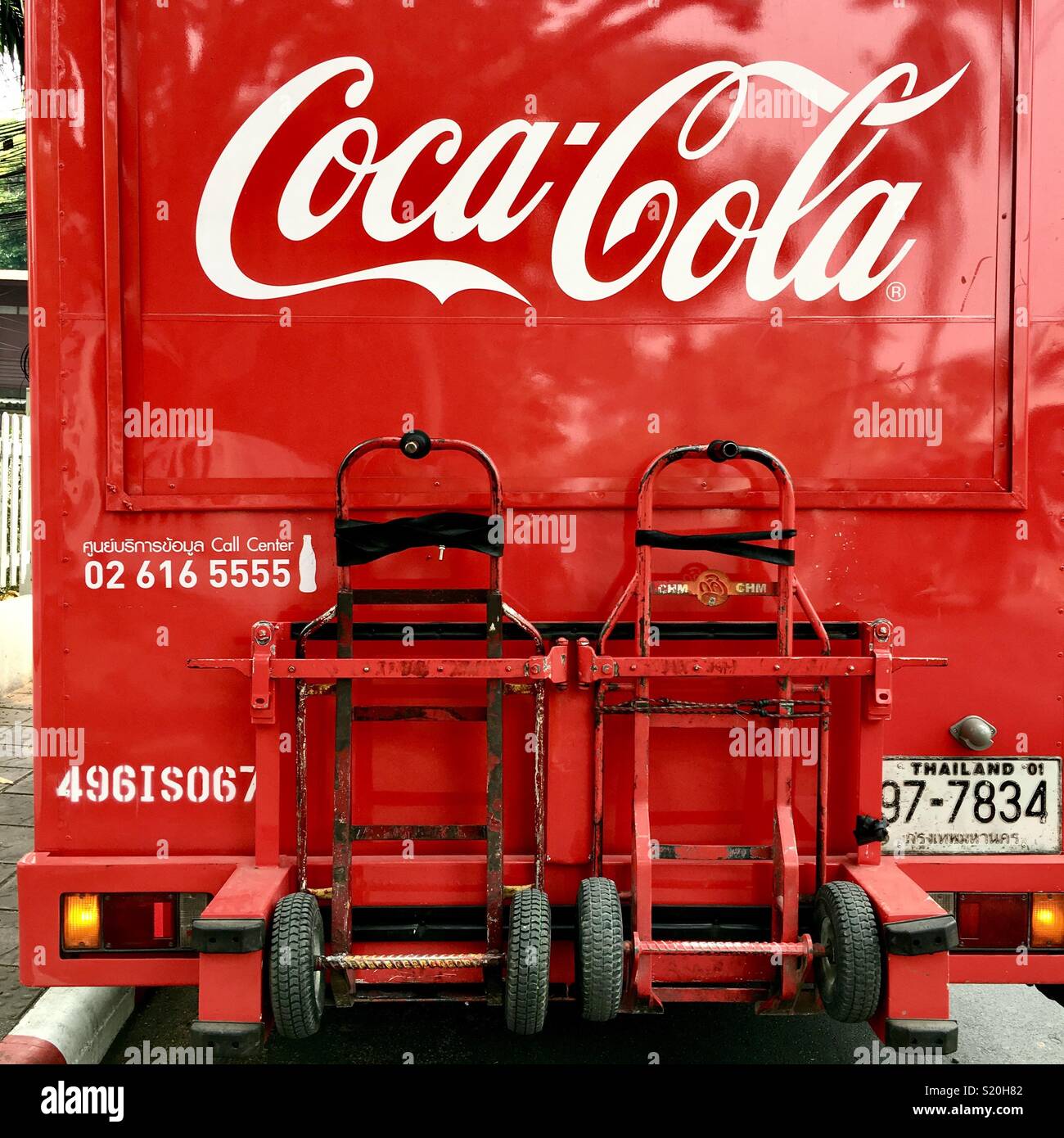 Coca Cola Thailandia - Immagine stock catturata con smartphone