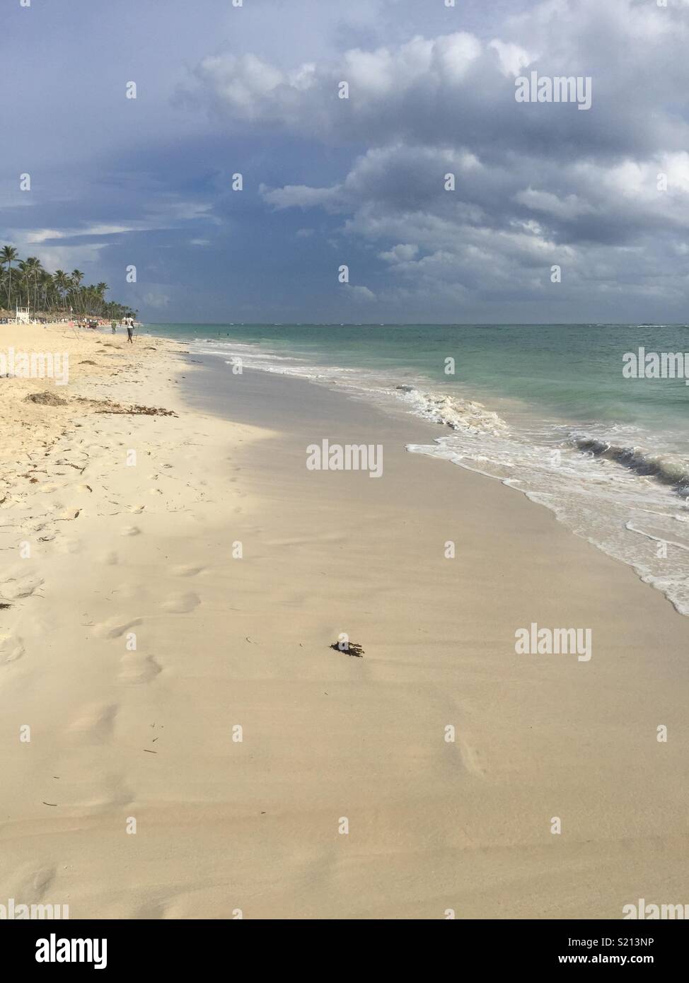 Spiaggia di Punta Cana , Repubblica Dominicana Foto Stock