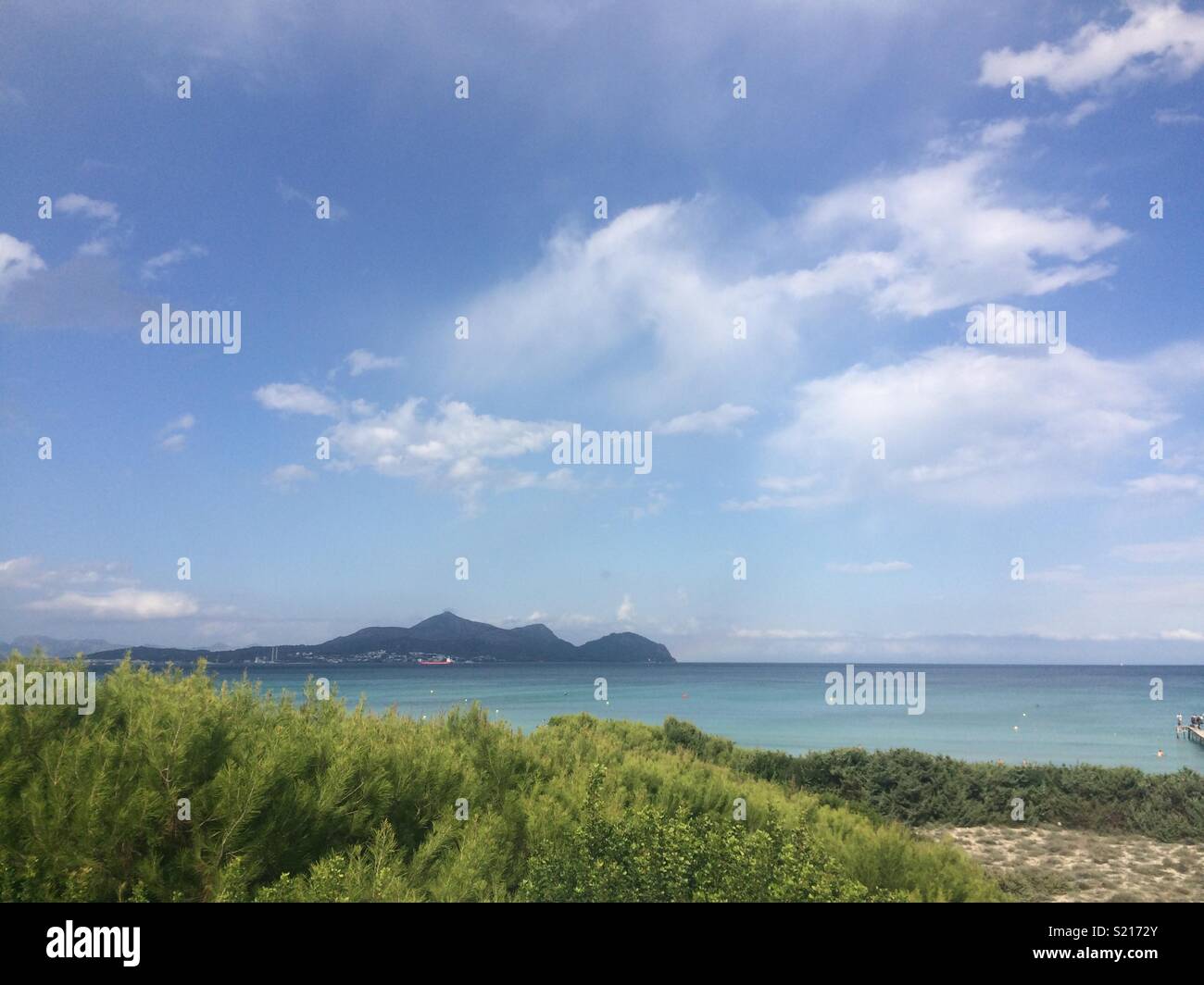 Spiaggia, Maiorca Foto Stock