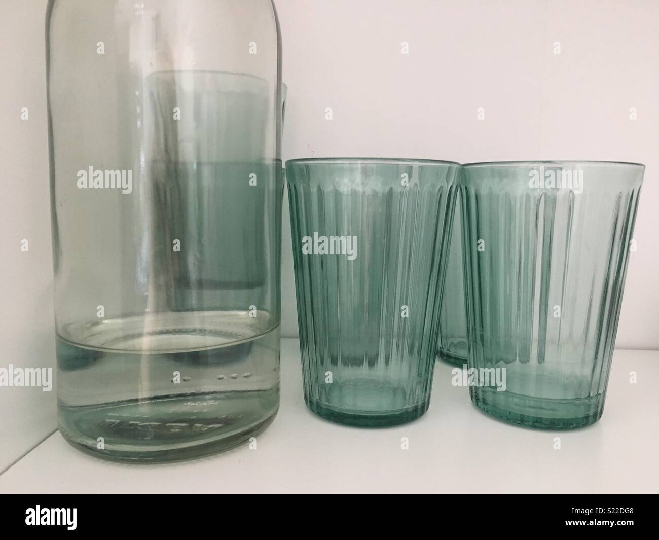Bicchieri da acqua Foto Stock