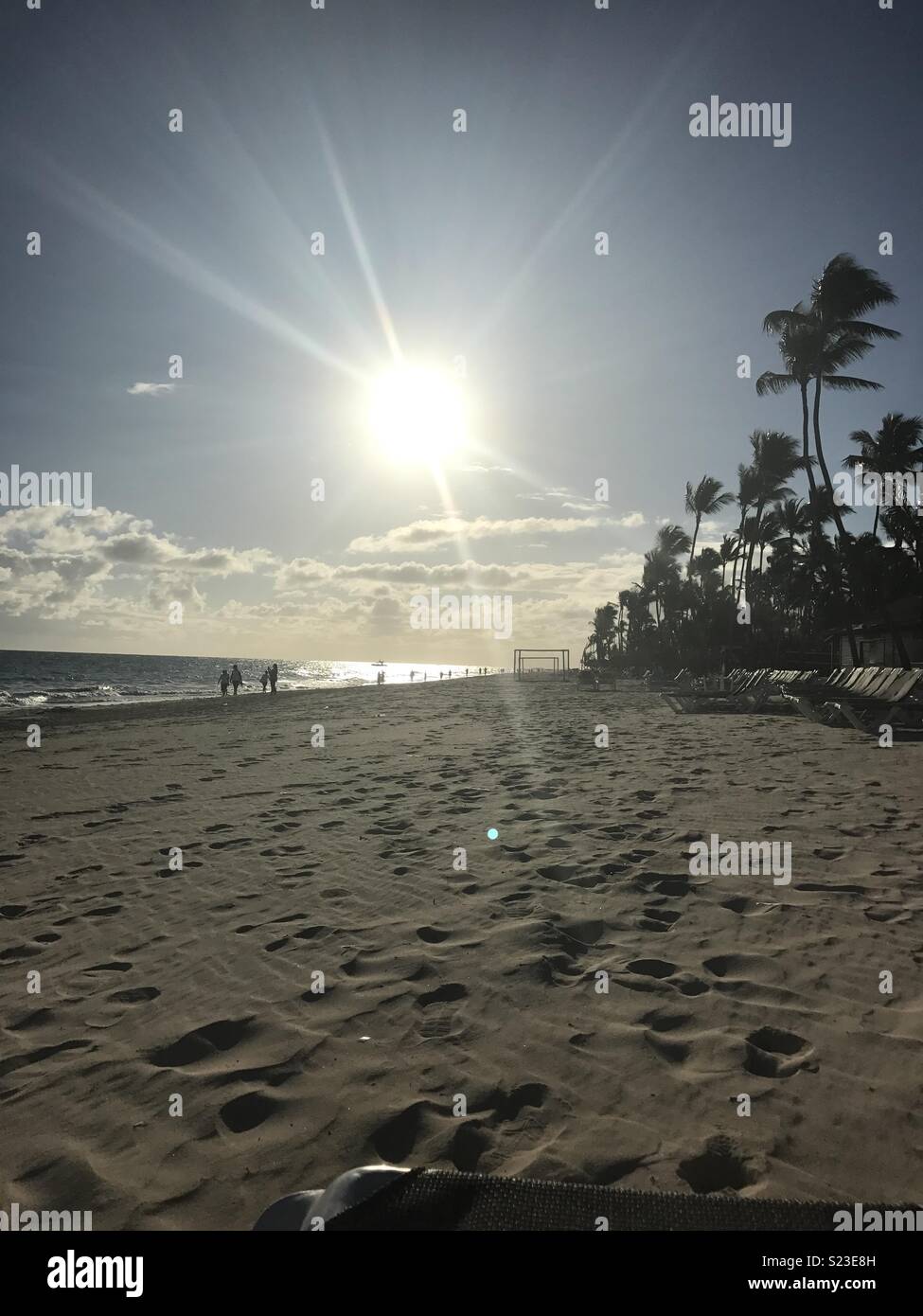 Spiaggia di Punta Cana Foto Stock