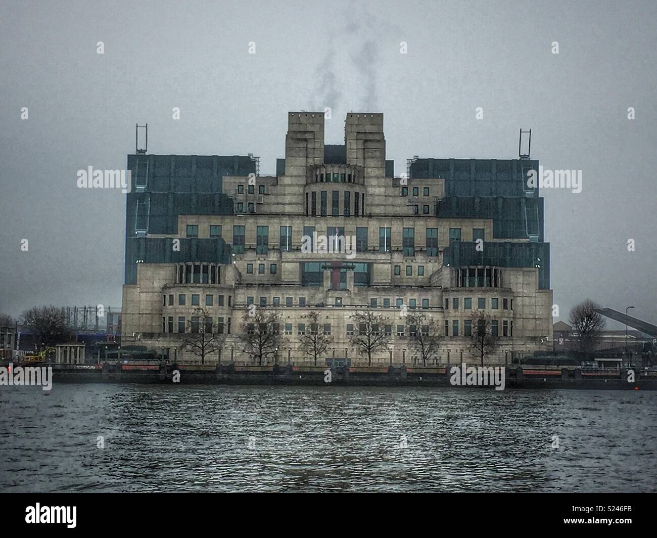 Mi6 HQ Foto Stock