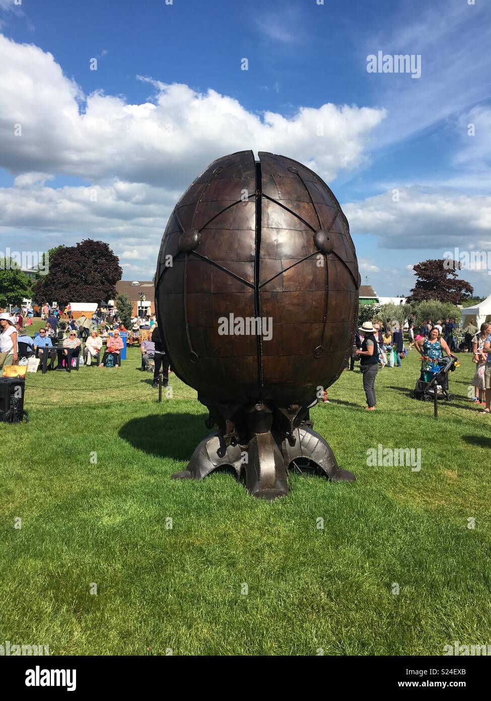 Malvern flower show, giardino di uovo Foto Stock