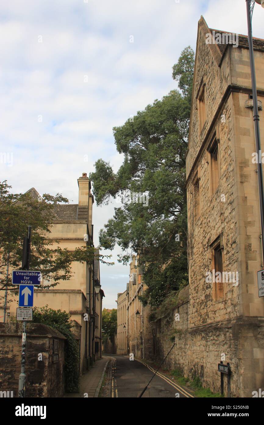 Edifici iconici e architettura di Oxford City Centre Foto Stock