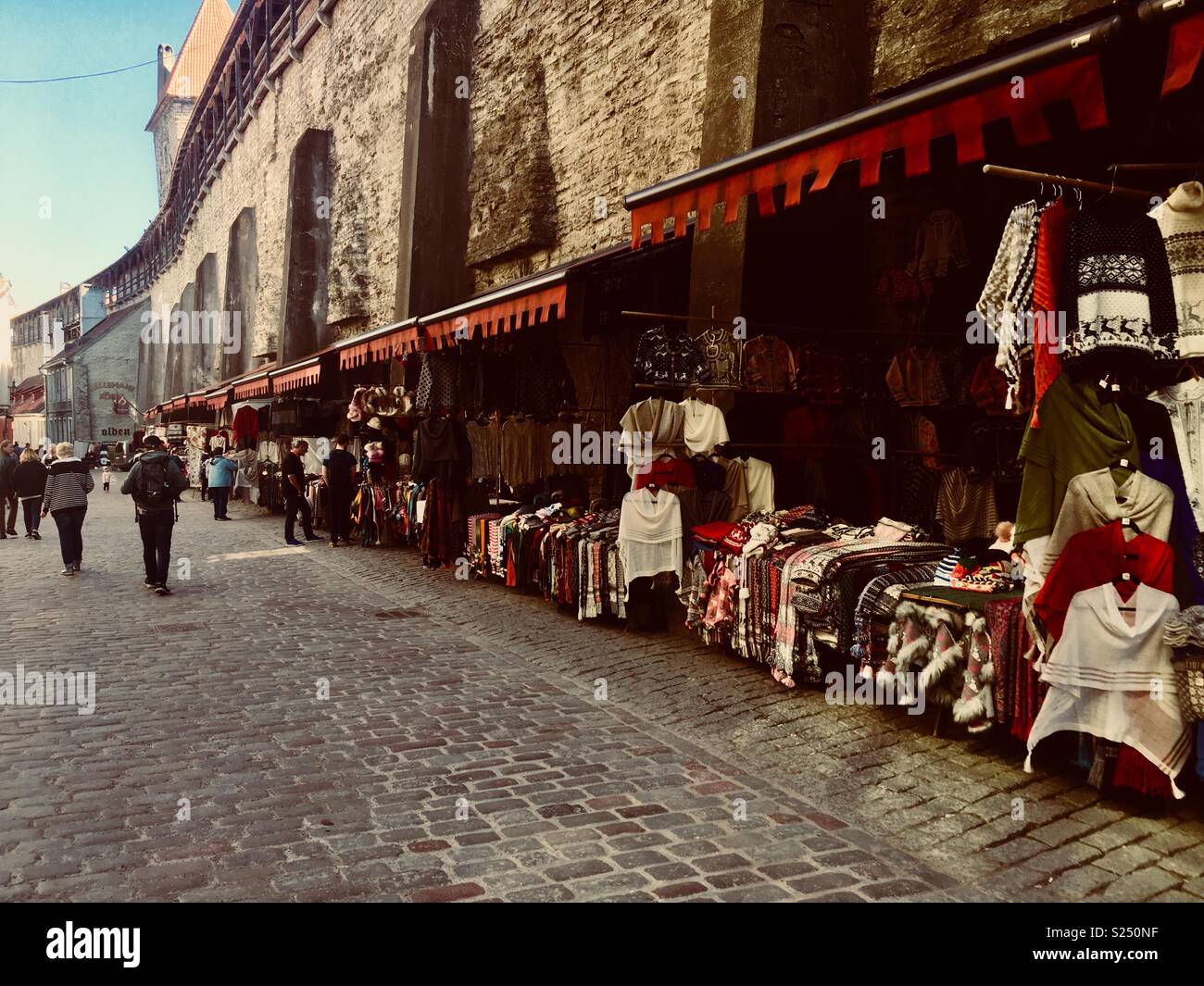 Tallin - Immagine stock catturata con smartphone