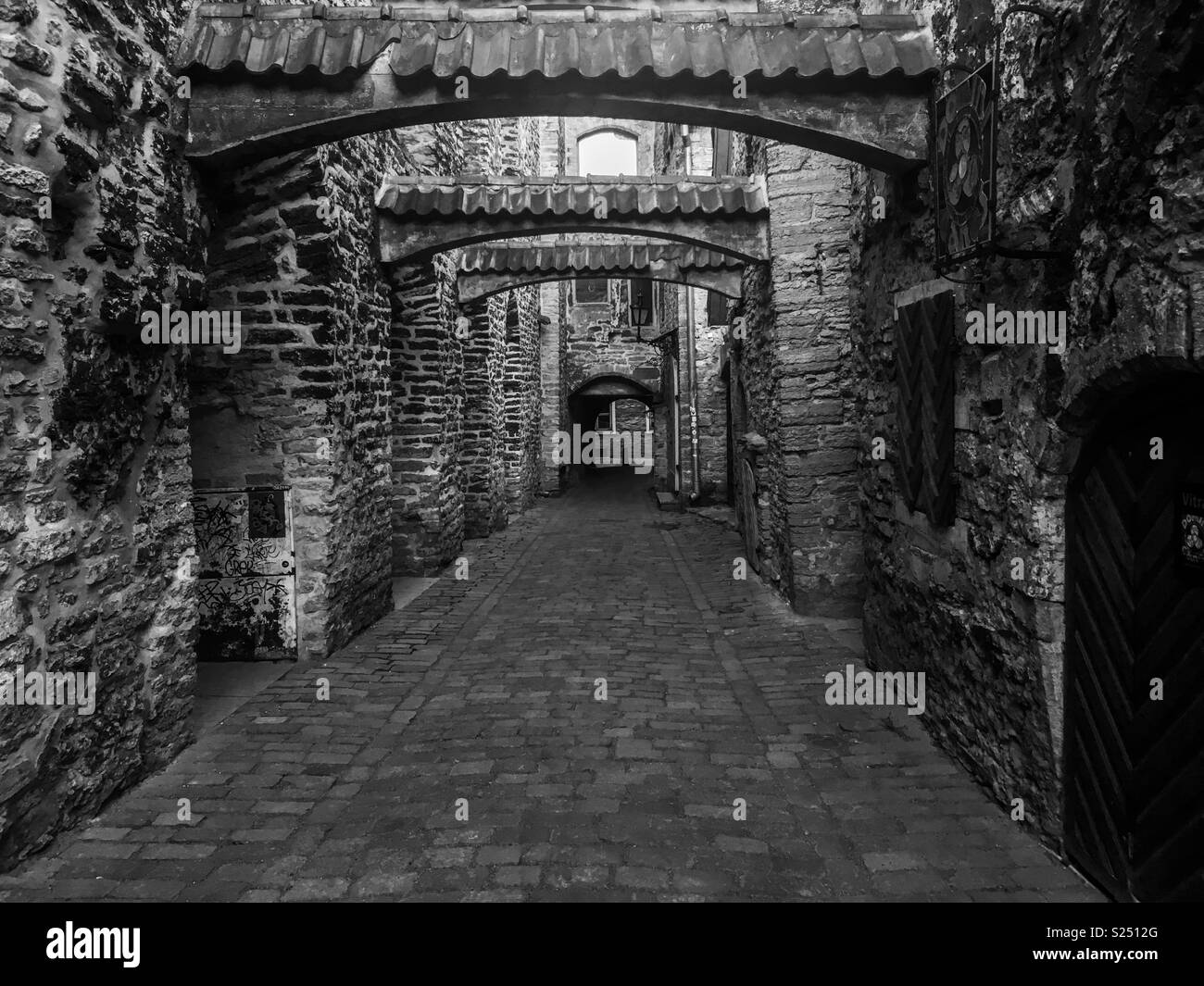 Tallin - Immagine stock catturata con smartphone