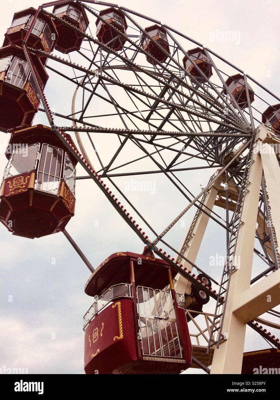 Vintage ruota panoramica Ferris Foto Stock