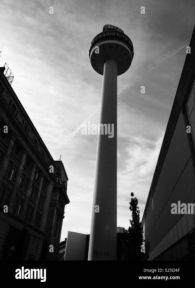 Liverpool radio city tower Foto Stock