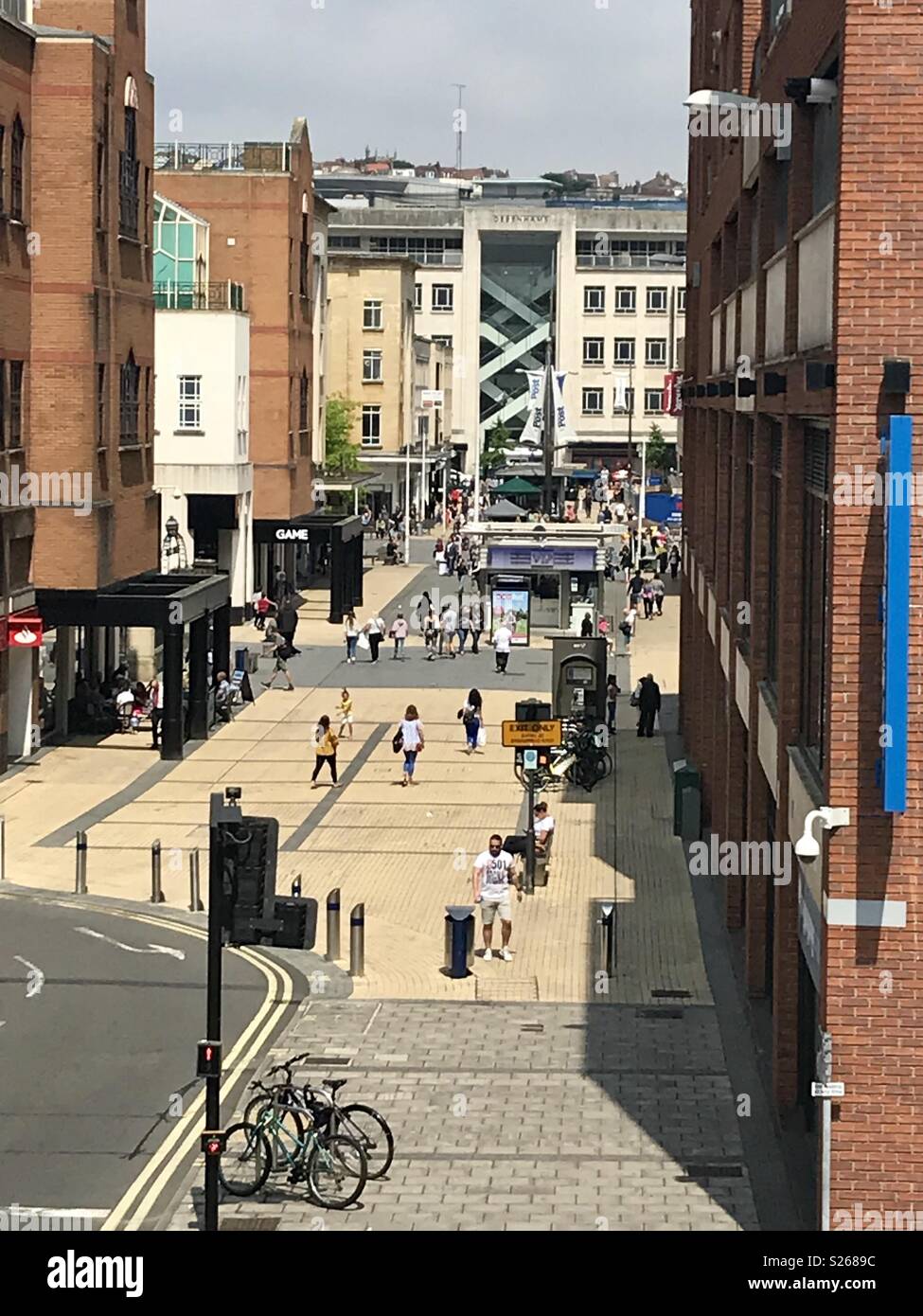 Il Broadmead Bristol Foto Stock