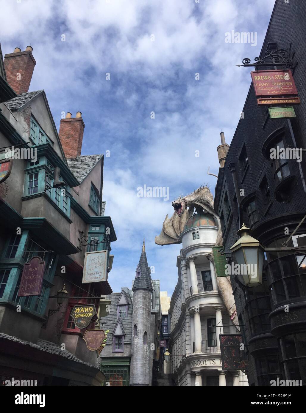 Harry Potter World Universal Orlando FL Foto Stock