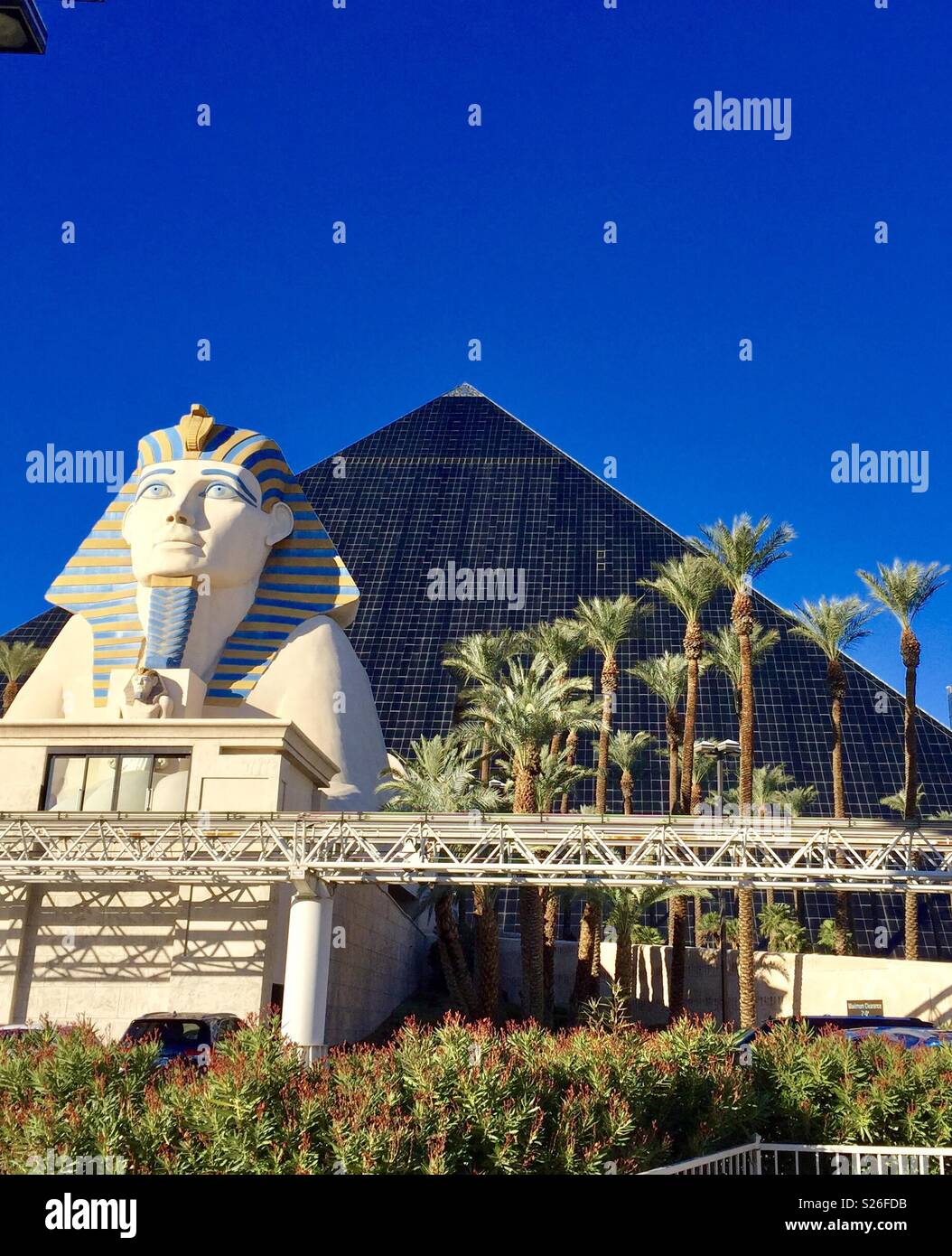 Il Luxor Hotel Las Vegas Foto Stock