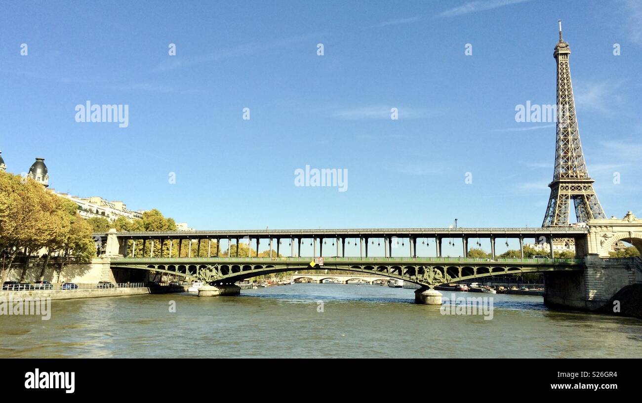 Torre Eiffel - Immagine stock catturata con smartphone