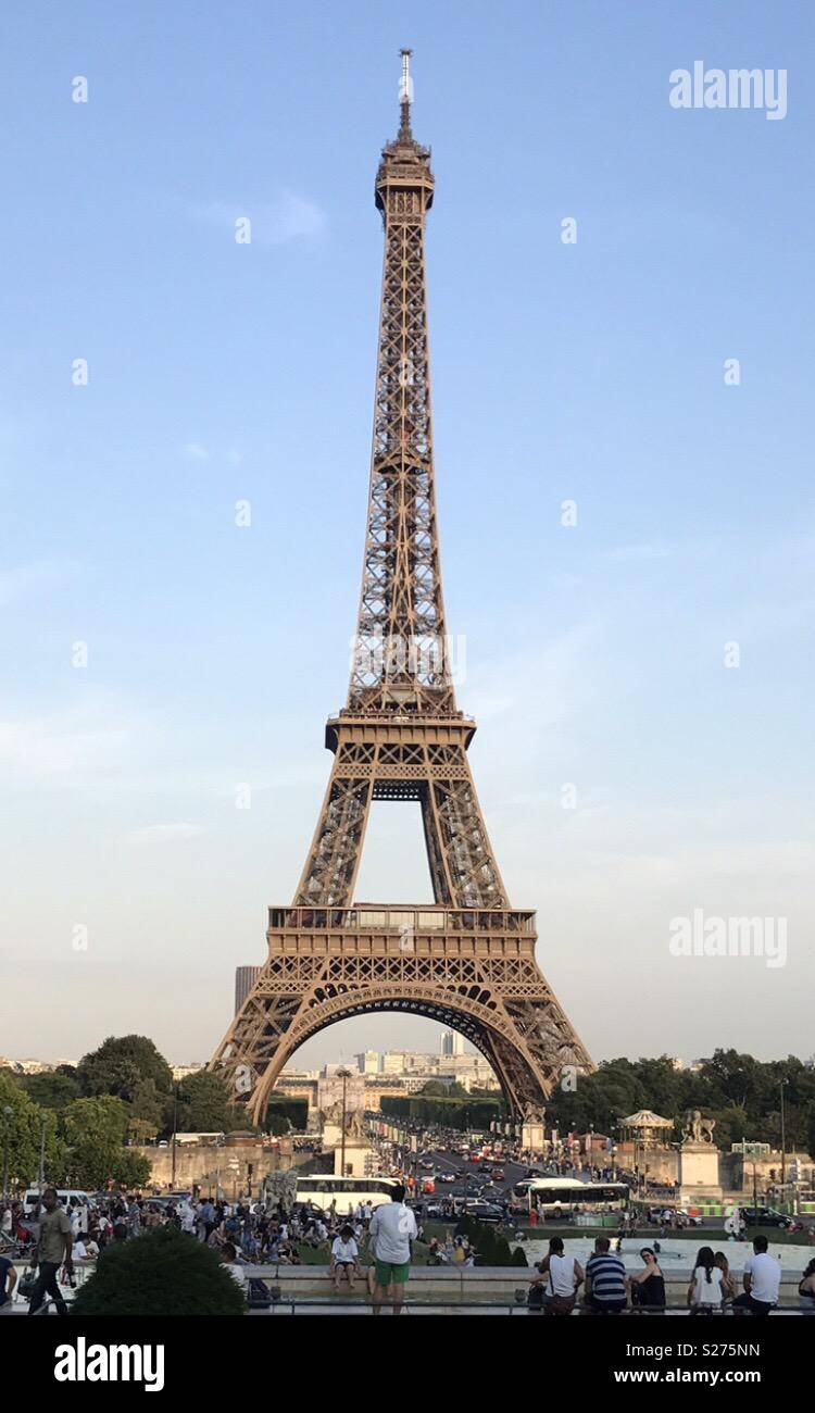 Torre Eiffel Foto Stock