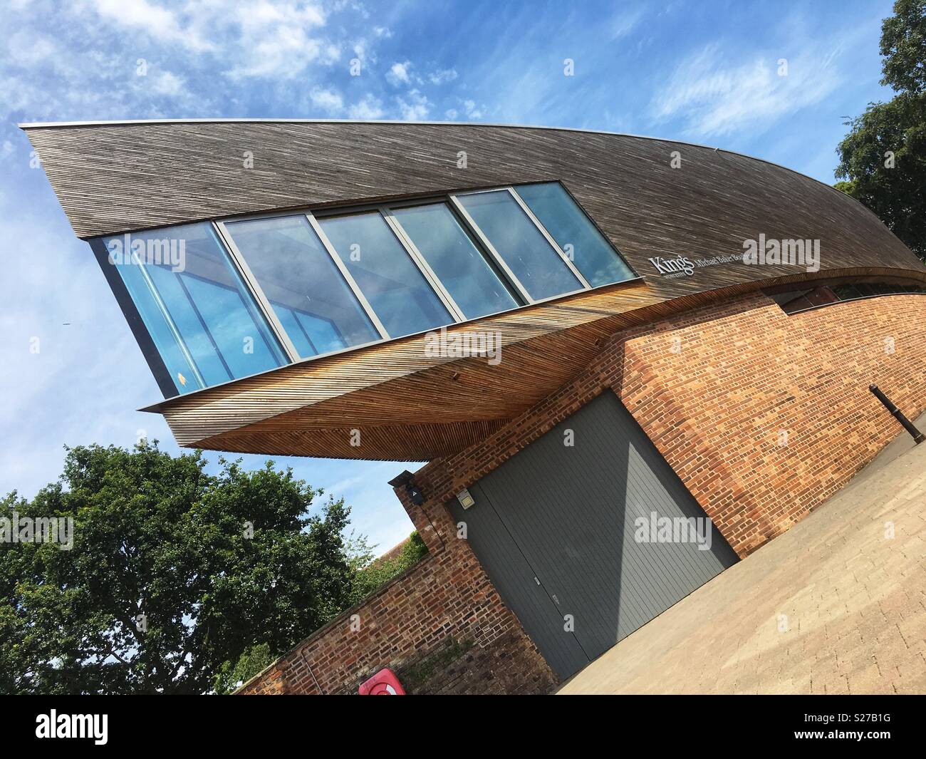 Worcester UK il nuovo Re della nave scuola casa completato nel 2012 Foto Stock