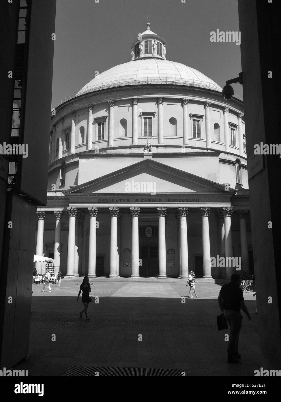 Chiesa di San Carlo Borromeo. Milano, Italia. Foto Stock