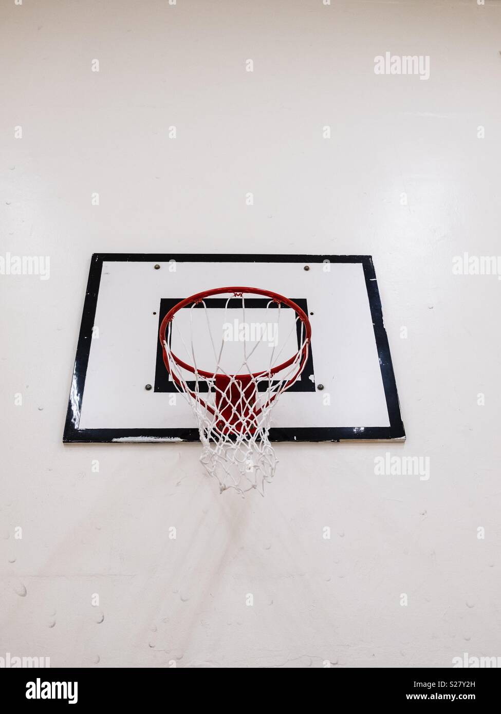 Canestro da basket Foto Stock