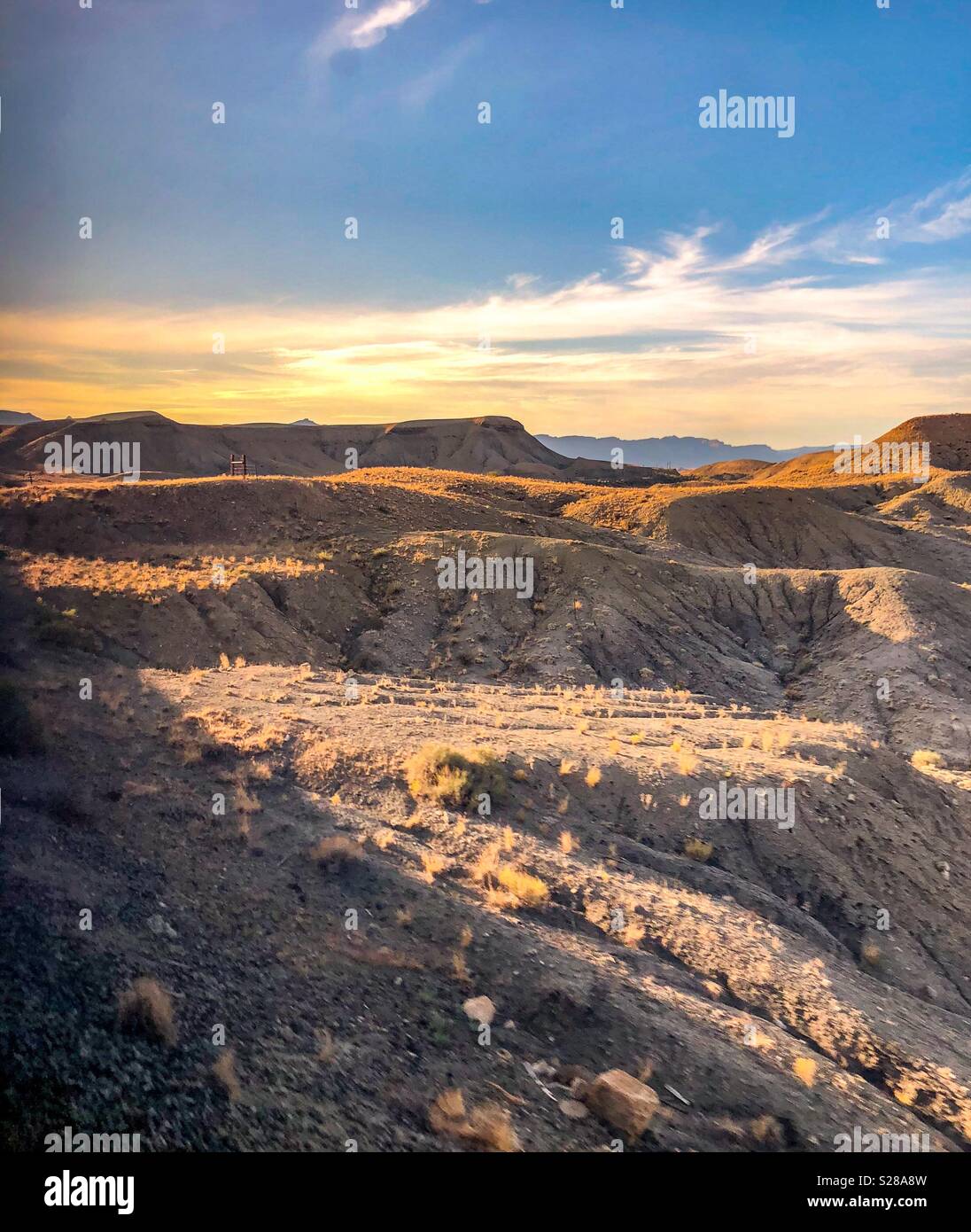Deserto dello Utah Foto Stock