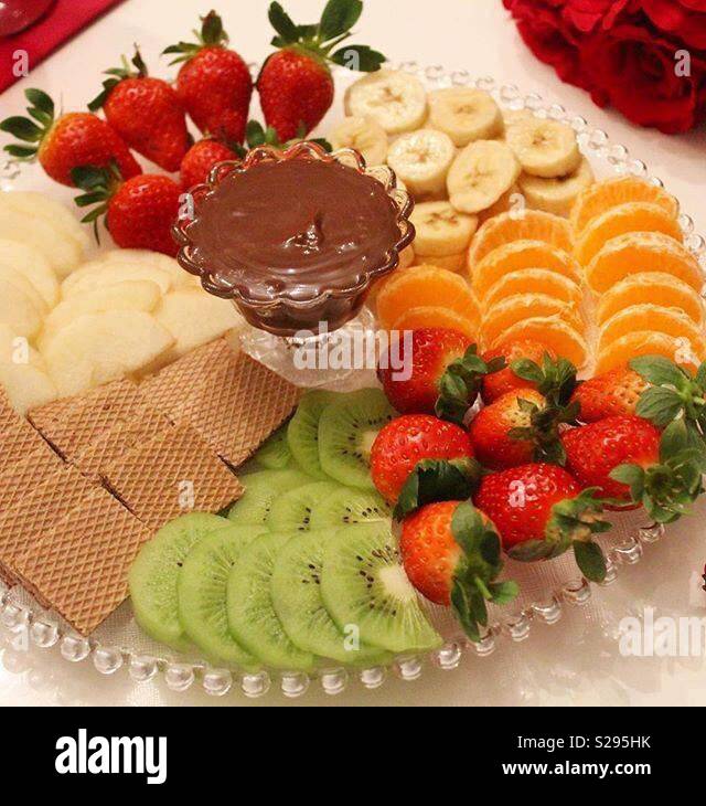 Torta di frutta - Immagine stock catturata con smartphone
