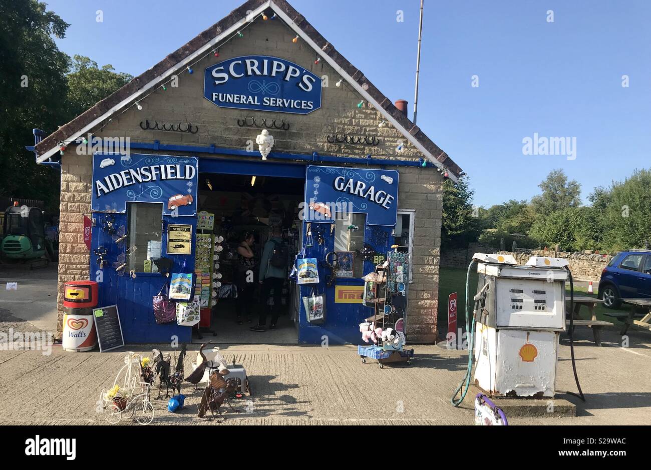Yorkshire a Goathland - Immagine stock catturata con smartphone
