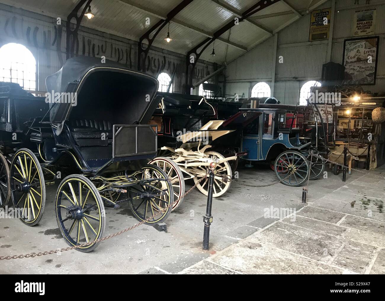 Beamish Open Air Museum - Immagine stock catturata con smartphone