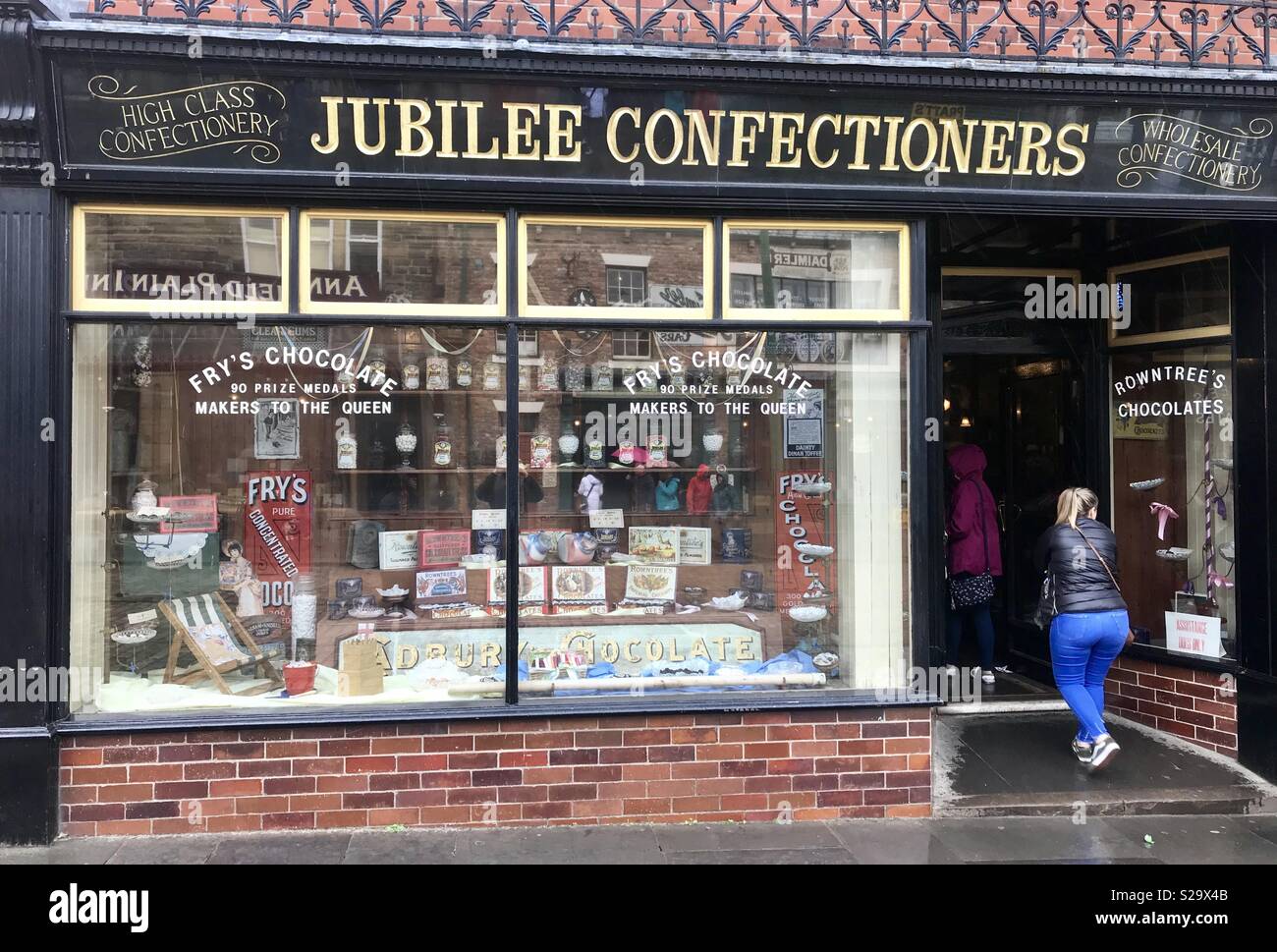 Beamish Open Air Museum - Immagine stock catturata con smartphone