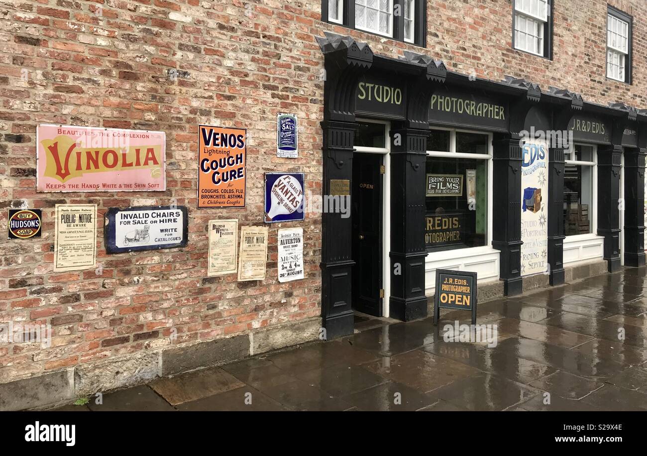 Beamish Open Air Museum - Immagine stock catturata con smartphone