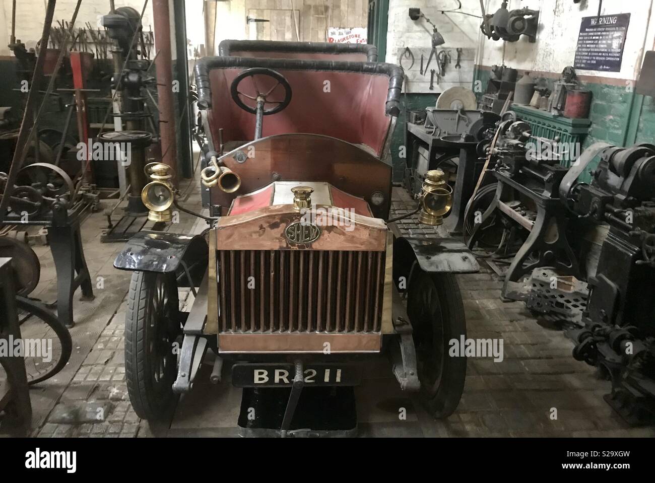 Beamish Open Air Museum - Immagine stock catturata con smartphone