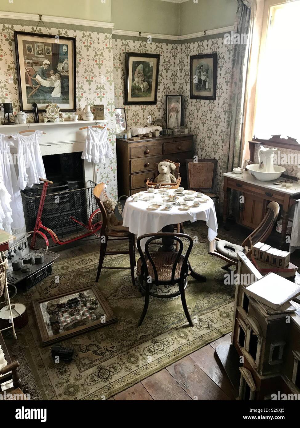 Beamish Open Air Museum - Immagine stock catturata con smartphone