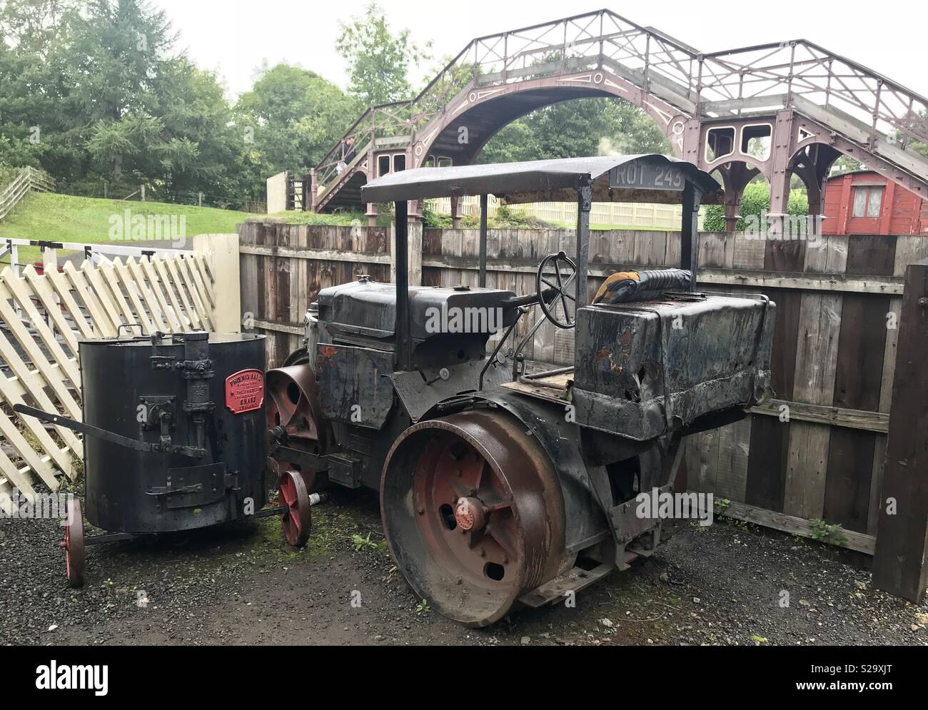 Beamish Open Air Museum - Immagine stock catturata con smartphone
