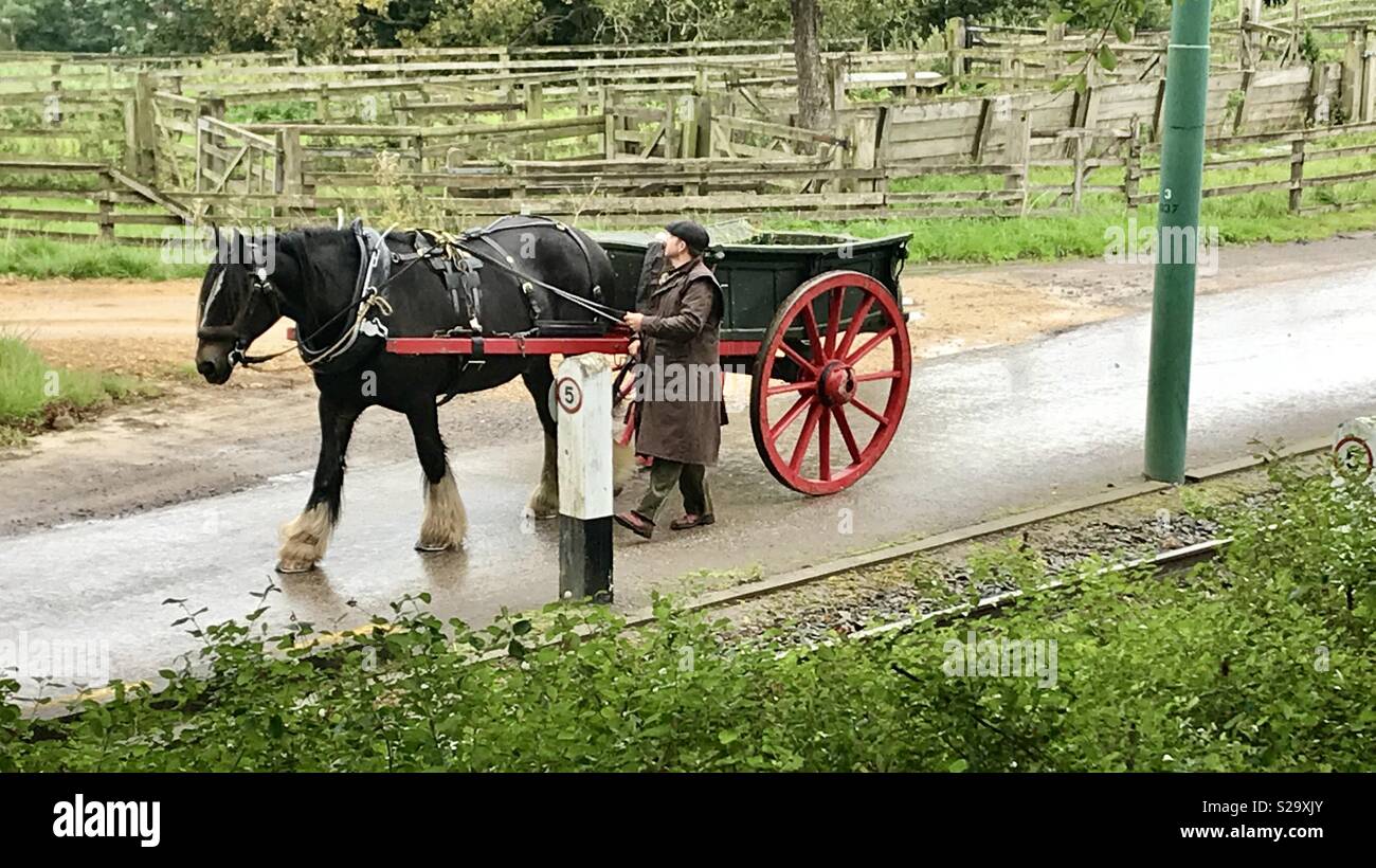 Beamish Open Air Museum - Immagine stock catturata con smartphone