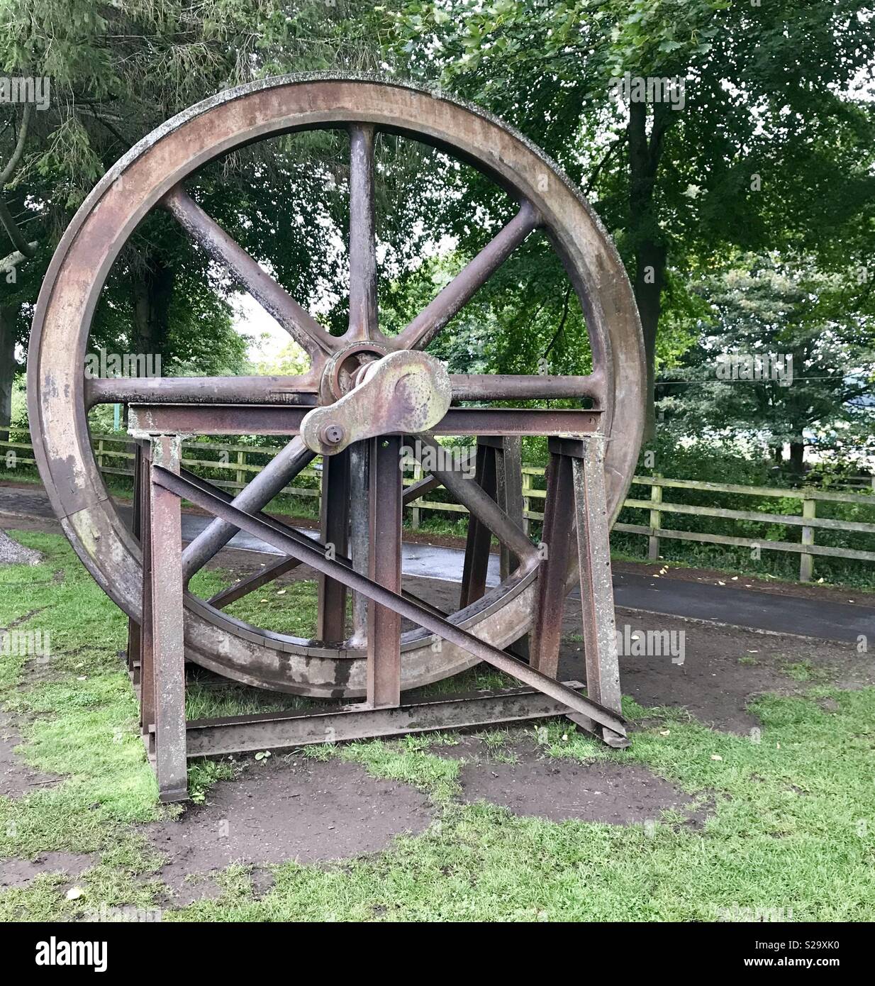 Beamish Open Air Museum - Immagine stock catturata con smartphone