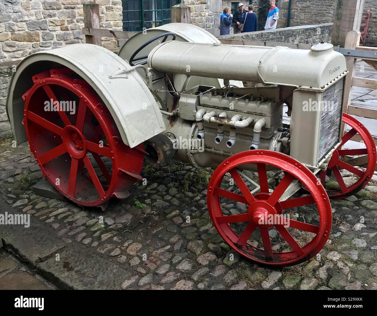 Beamish Open Air Museum - Immagine stock catturata con smartphone