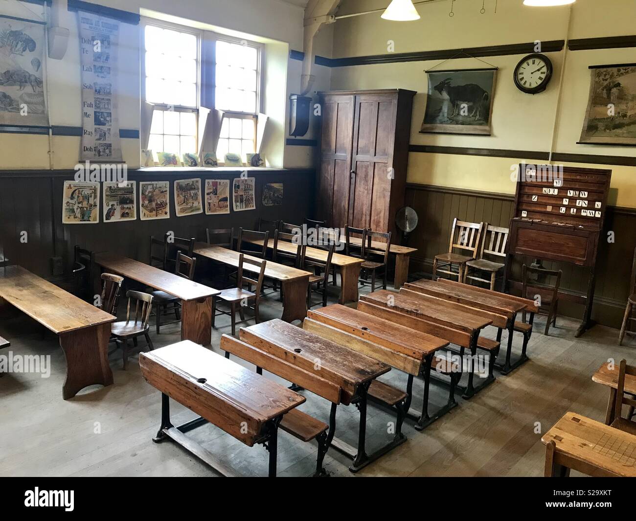 Beamish Open Air Museum - Immagine stock catturata con smartphone