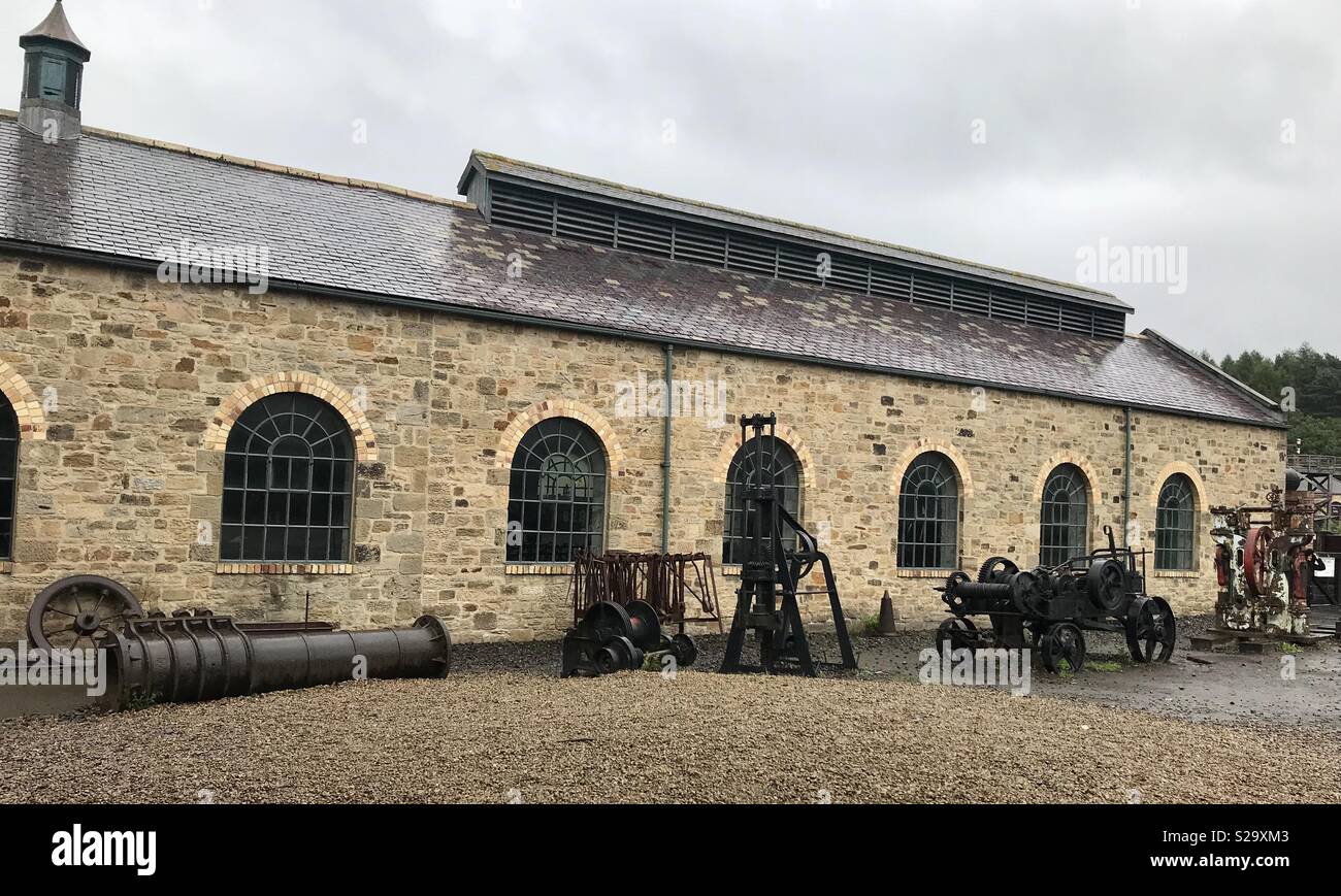 Beamish Open Air Museum - Immagine stock catturata con smartphone