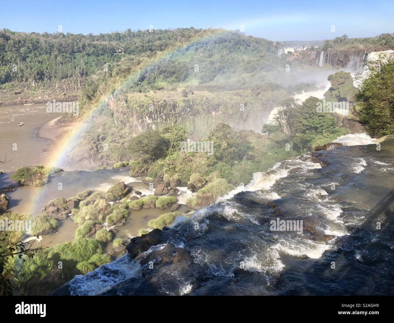 Iguaçu falls Foto Stock