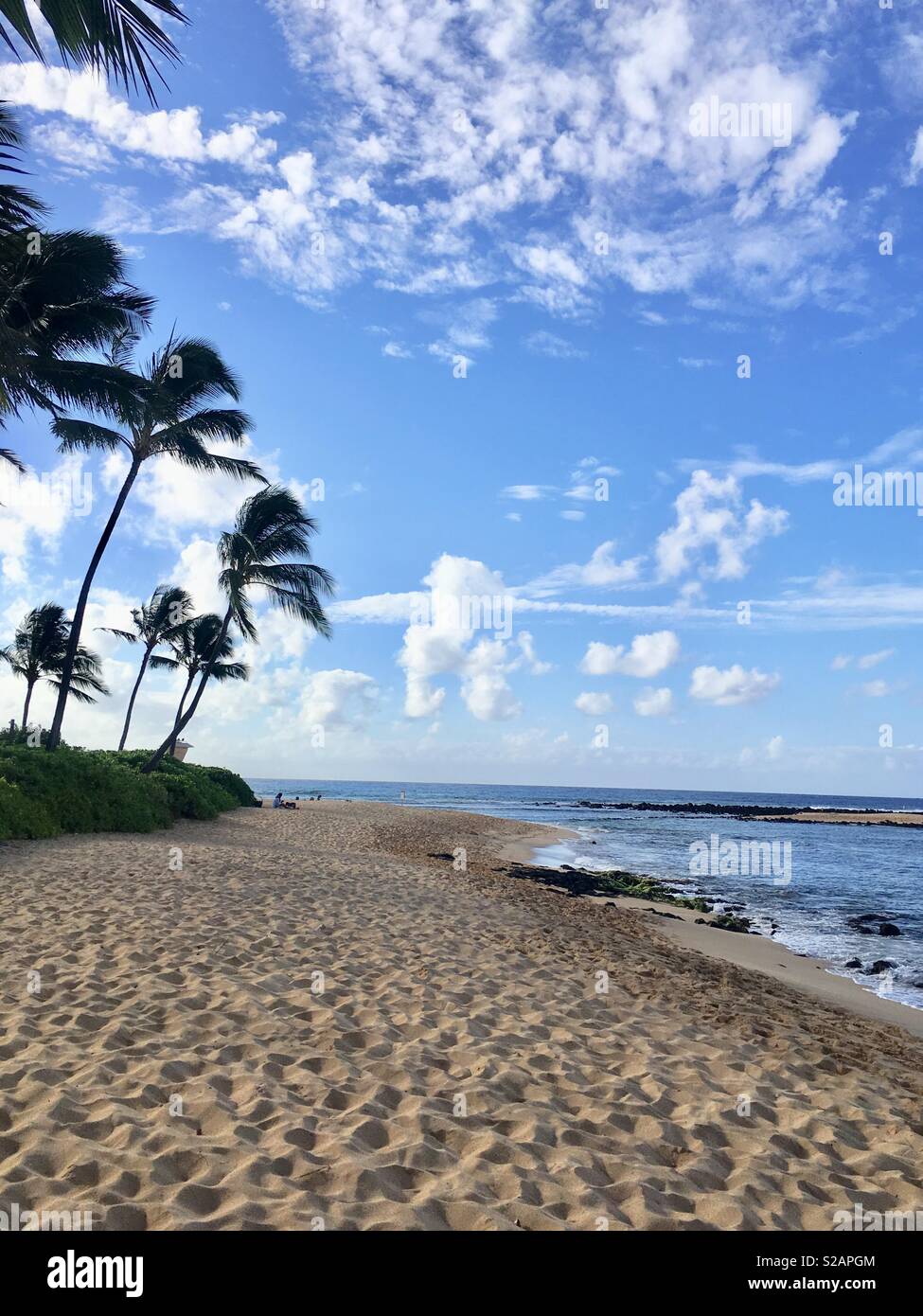 Classic spiaggia hawaiana Foto Stock