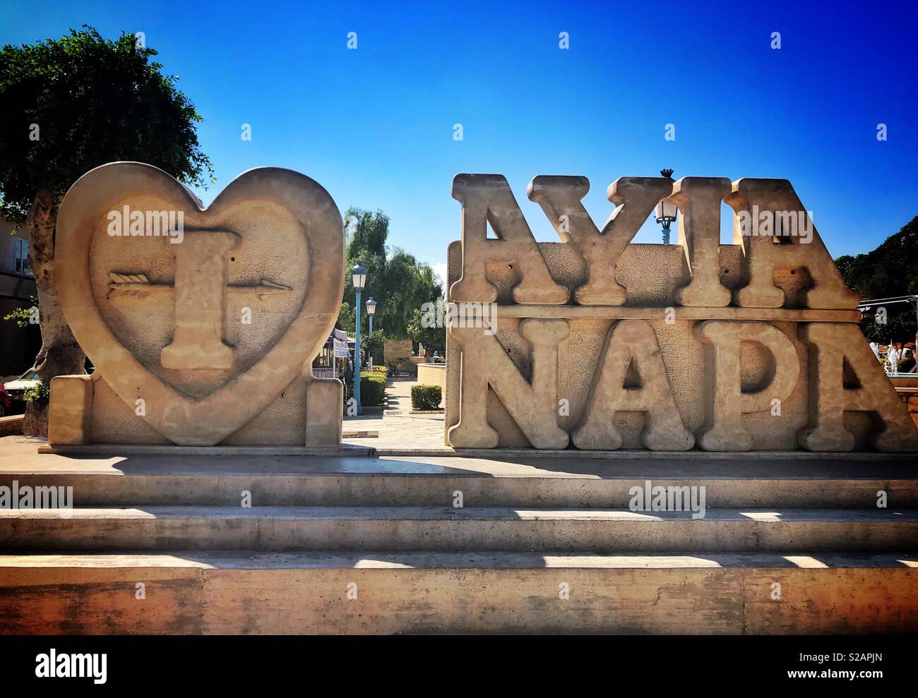 Ayia Napa, Cipro Foto Stock
