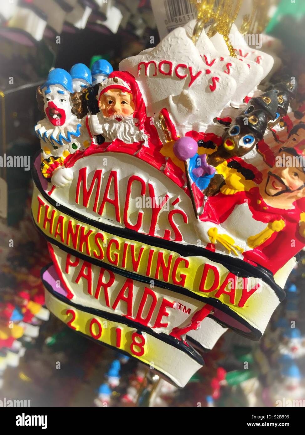 Macy's Thanksgiving Day parade ornamento Foto Stock