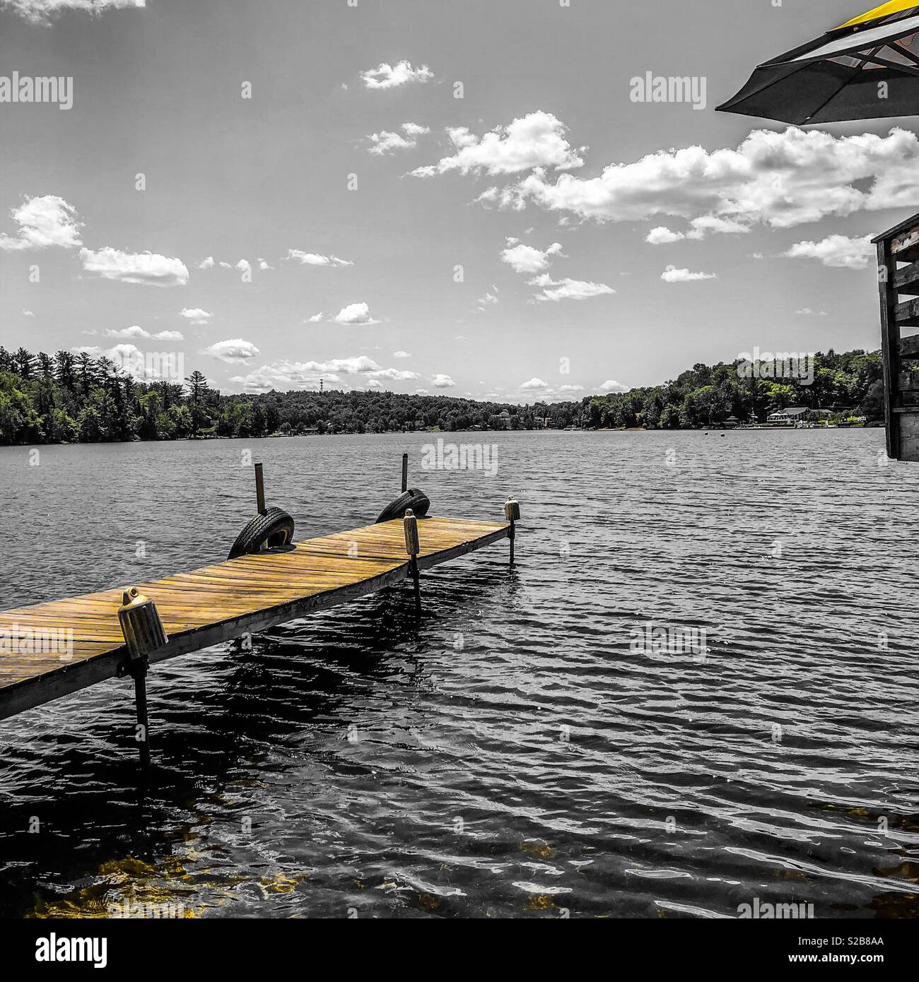 Titolo -"Benvenuti al lago di cristallo' Foto Stock