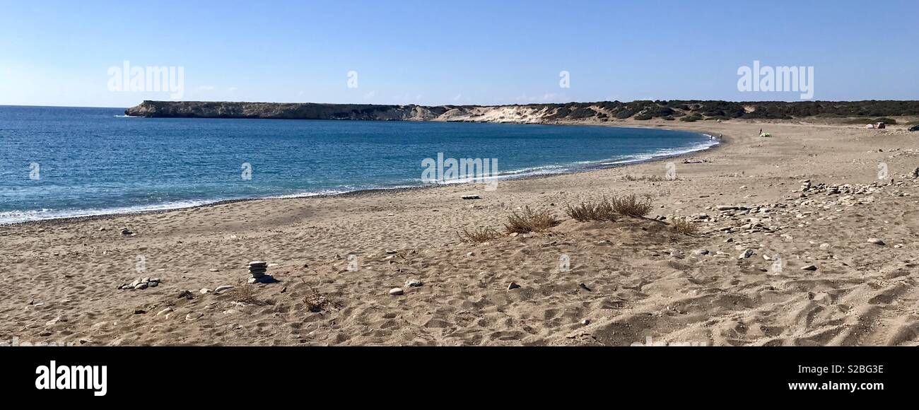 Lara bay. Cipro. Foto Stock
