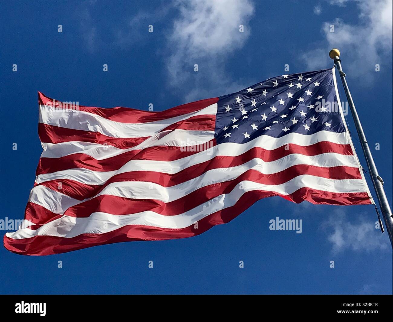 Star lamas banner- Bandiera degli STATI UNITI D'AMERICA Foto Stock