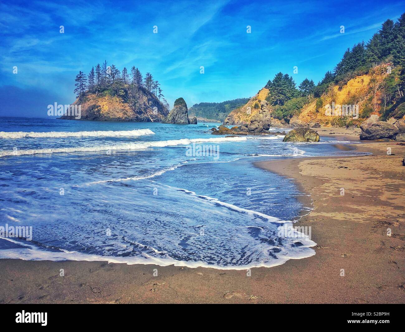 Trinidad Beach Foto Stock